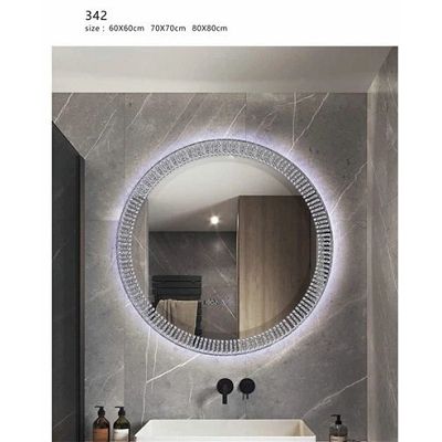 Espejo de baño inteligente enmarcado